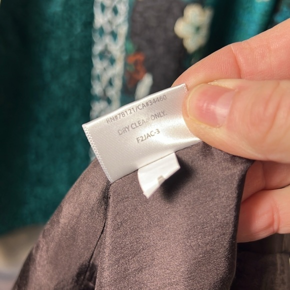 Eileen Fisher Women Brown Open Front Lagenlook Silk Blend Dinner Jacket Size 1X - Picture 8 of 8